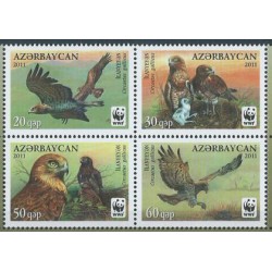 Azerbejdzan - Nr 893 - 96 2011r - WWF - Ptaki