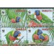 Vanuatu - Nr 1443 - 46 2011r - WWF - Ptaki