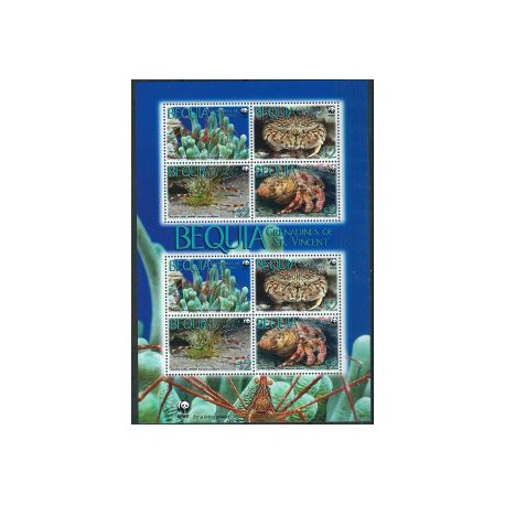 St. Vincent Gr - Bequia - Nr 647 - 50 Klb 2010r - WWF - Fauna morska