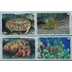 St. Vincent Gr. Bequia - Nr 647 - 50 Pasek 2010r - WWF - Fauna morska