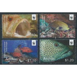 Aitutaki - Nr 782 - 85 2010r - WWF -  Ryby