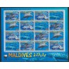 Malediwy - Nr 4768 - 71 Klb 2009r - WWF -  Ssaki morskie