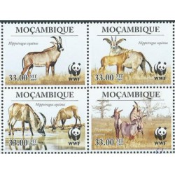 Mozambik - Nr 3658 - 61 2010r - WWF -  Ssaki