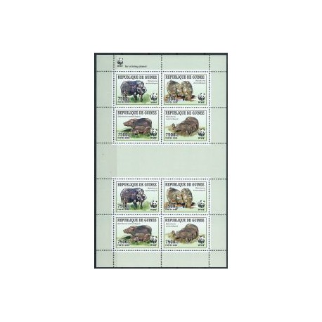 Gwinea -Nr 6714 - 17 Klb 2009r - WWF -  Ssaki