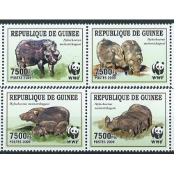 Gwinea - Nr 6714 - 17 Pasek 2009r - WWF -  Ssaki