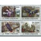 St. Tome - Nr 3777 - 80 Pasek 2009r - WWF -  Ptaki