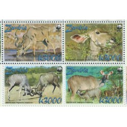 Zambia - Nr 1606 - 09 Pasek 2008r - WWF -  Ssaki