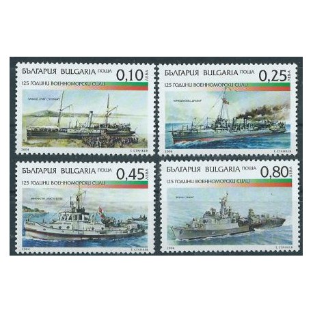 Bułgaria - Nr 4665 - 68 2004r - Marynistyka - Militaria
