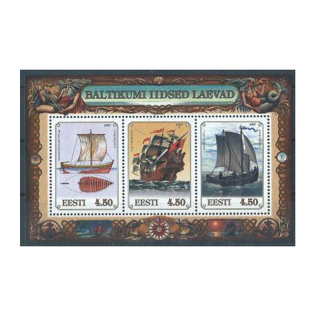 Estonia - Bl 10 1997r - Marynistyka