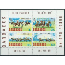 Barbados - Bl 1 1969r - Konie
