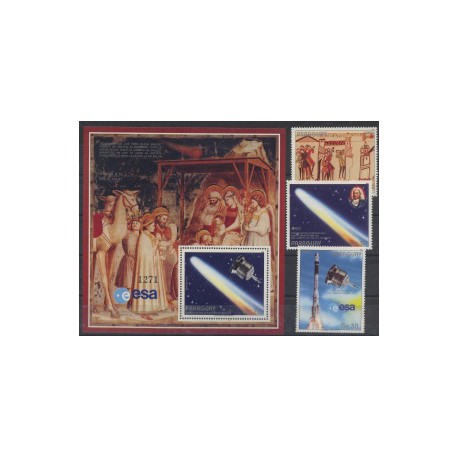 Paragwaj - Nr 3973 - 75 Bl 429 1986r - Astronomia