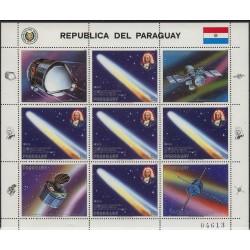 Paragwaj - Nr 3974 Klb 1986r - Astronomia