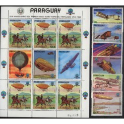 Paragwaj - Nr 3698 - 04 Klb 1984r - Zeppeliny
