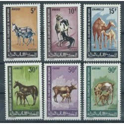 Mauretania - Nr 353 - 58 1968r - Ssaki - Konie