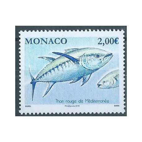 Monako  - Nr 3440 2019r -Ryba