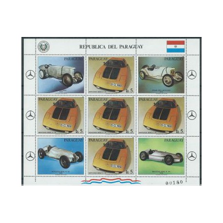 Paragwaj - Nr 3592 Klb 1983r - Samochody