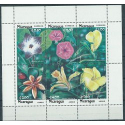 Nikaragua - Nr 2586 - 91 Klb 1985r - Kwiaty