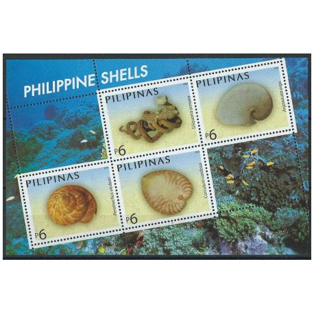 Filipiny  - Bl 209 2005r - Muszle