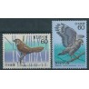 Japonia - Nr 1575 - 76 1984r - Ptaki
