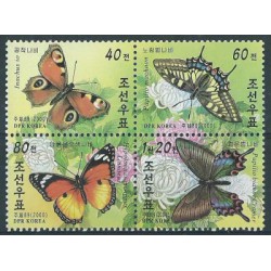 Korea N. - Nr 4336 - 39 2000r - Motyle