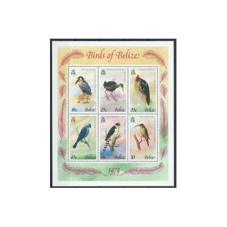 Belize - Bl 5 1979r - Ptaki