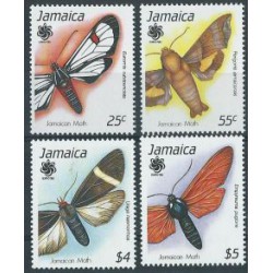 Jamajka - Nr 740 - 43 1990r - Motyle