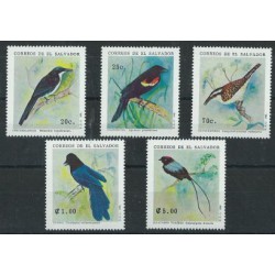Salwador - Nr 1844 - 48 1991r - Ptaki