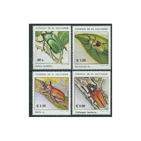 Salwador - Nr 160 - 63 1994r - Insekty