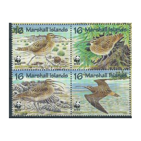 Wyspy Marshalla - Nr 830 - 33 1997r - WWF - Ptaki