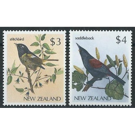 Nowa Zelandia - Nr 960 - 61 1986r - Ptaki