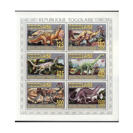 Togo - Nr 2206 - 11 Klb 1994r - Dinozaury