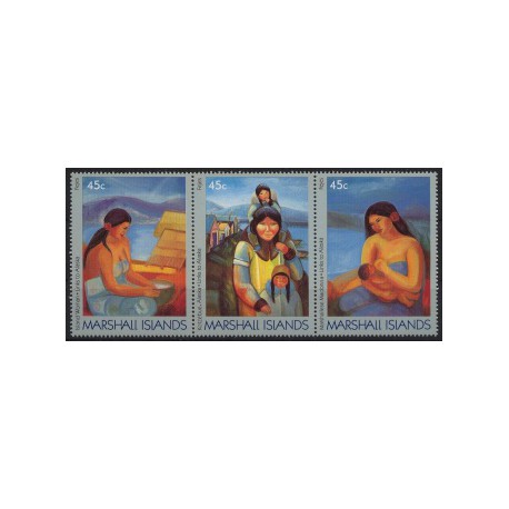 Wyspy Marshalla - Nr 209 - 11 1989r - Malarstwo