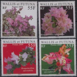 Wallis & Futuna - Nr 987 - 90 2009r - Kwiaty