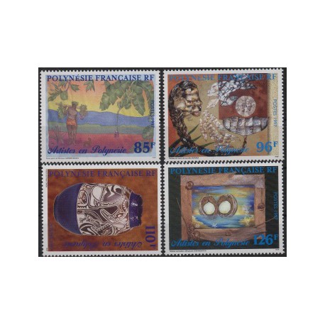 Polinezja Fr - Nr 749 - 52 1997r - Malarstwo