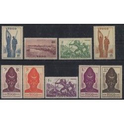 Togo - Nr 165 - 73 1942r - Ssaki - Kolonie Fr