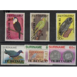 Surinam - Nr 058 - 63 Porto1987r - Ptaki