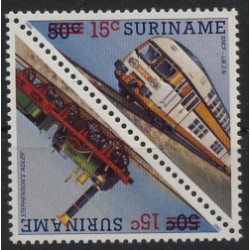 Surinam - Nr 1180 - 81 1986r - Koleje