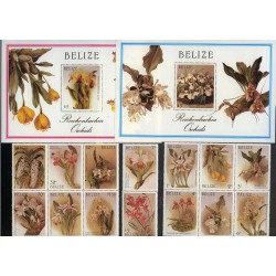 Belize - Nr 973 - 86 Bl 94 /A 94 1987r - Kwiaty
