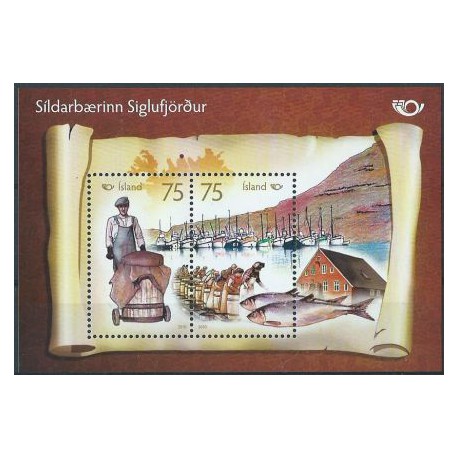 Islandia - Bl 49 2010r - Ryby - Marynistyka