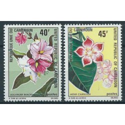 Kamerun - Nr 698 - 99 1972r - Kwiaty