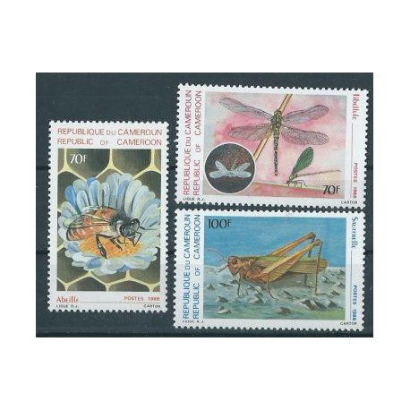 Kamerun - Nr 1114 - 16 1986r - Pszczoła