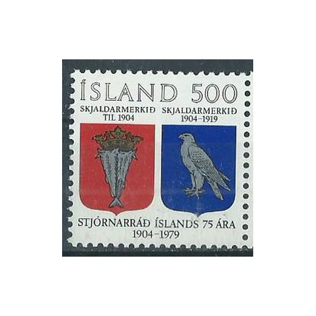Islandia - Nr 544 1979r - Ptak