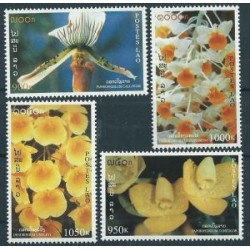 Laos - Nr 1639 - 42 1998r - Kwiaty