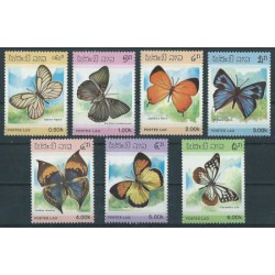 Laos - Nr 897 - 03 1986r - Motyle