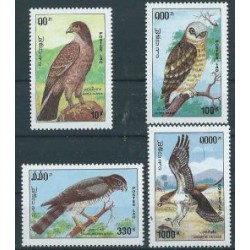 Laos - Nr 1370 - 73 1993r - Ptaki
