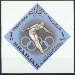 Sharjah -  Bl 5 1964r - Sport - Olimpiada