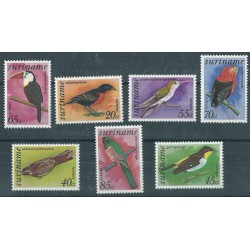 Surinam - Nr 781 - 87 1977r - Ptaki