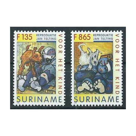 Surinam - Nr 1574 - 75 1996r - Psy