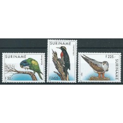 Surinam - Nr 1647 - 49 1998r - Ptaki