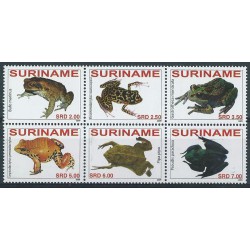 Surinam - Nr 2262 - 67 2009r - Płazy